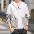 New sun protection clothing men's ultra-thin breathable sports sun protection clothing jacket female UV protection outdoor skin clothing