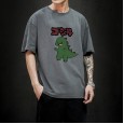 Youth summer printing casual short-sleeved T-shirt male youth fashion comfortable and cute