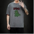 Youth summer printing casual short-sleeved T-shirt male youth fashion comfortable and cute