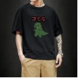 Youth summer printing casual short-sleeved T-shirt male youth fashion comfortable and cute