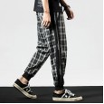 Casual youth youth fashion comfortable casual plaid casual pants