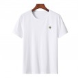 Summer casual fashion men's round neck T-shirt new short-sleeved shirt youth popular and comfortable