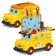 Children's toy repair tool package can accommodate bus car cart