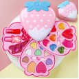 Children makeup cosmetics princess set safety lipstick nail polish stage performance girl toy