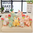 Rainbow Angel Unicorn Doll Plush Toy Mystic Pony Couple Birthday Gift for Girls