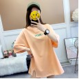Summer new women's super fire cec printed short-sleeved T-shirt loose plus size ladies tops