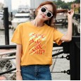 Summer new MM large size women's loose short-sleeved t-shirt female student tide shirt women